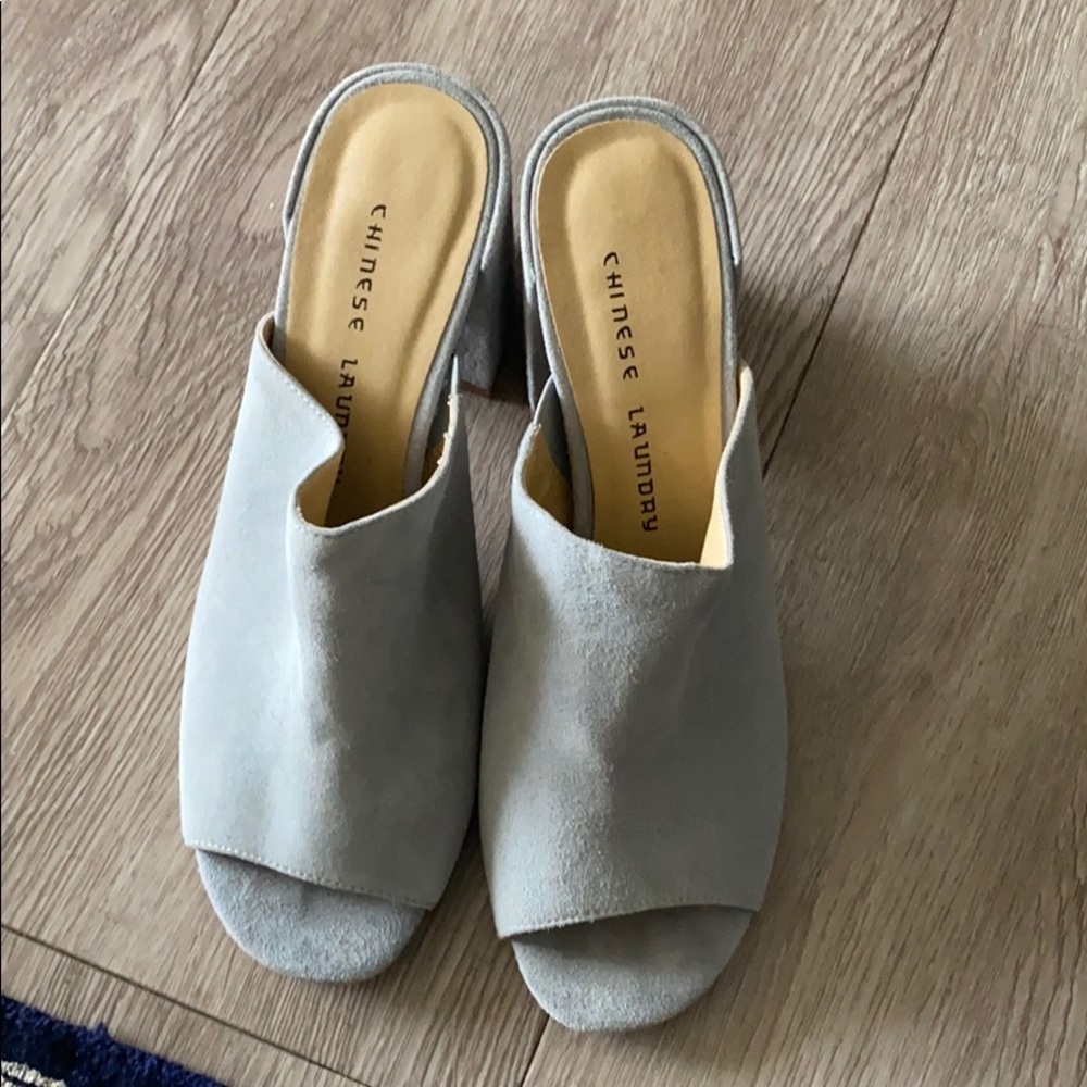 Chinese laundry heeled sandals